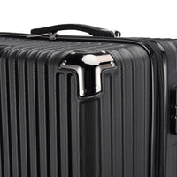 Ensemble de 3 valises Rigides Noir - Trio
