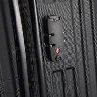 Ensemble de 3 valises Rigides Noir - Trio