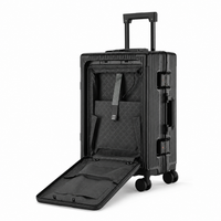 Valise cabine à ouverture frontale - Porte gobelet