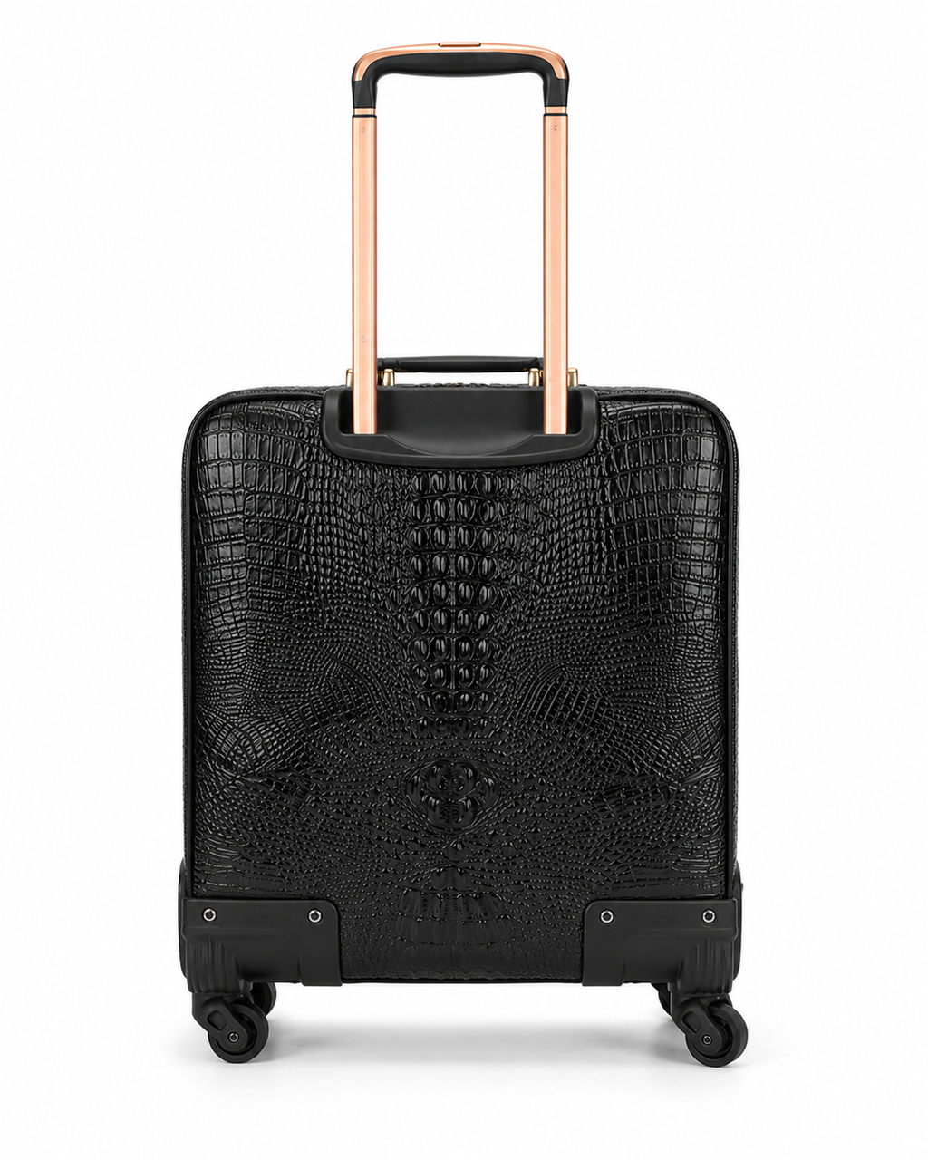 Valise façon cuir grainé