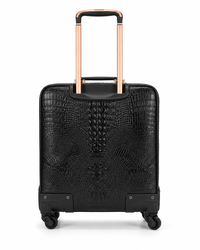 Valise façon cuir grainé