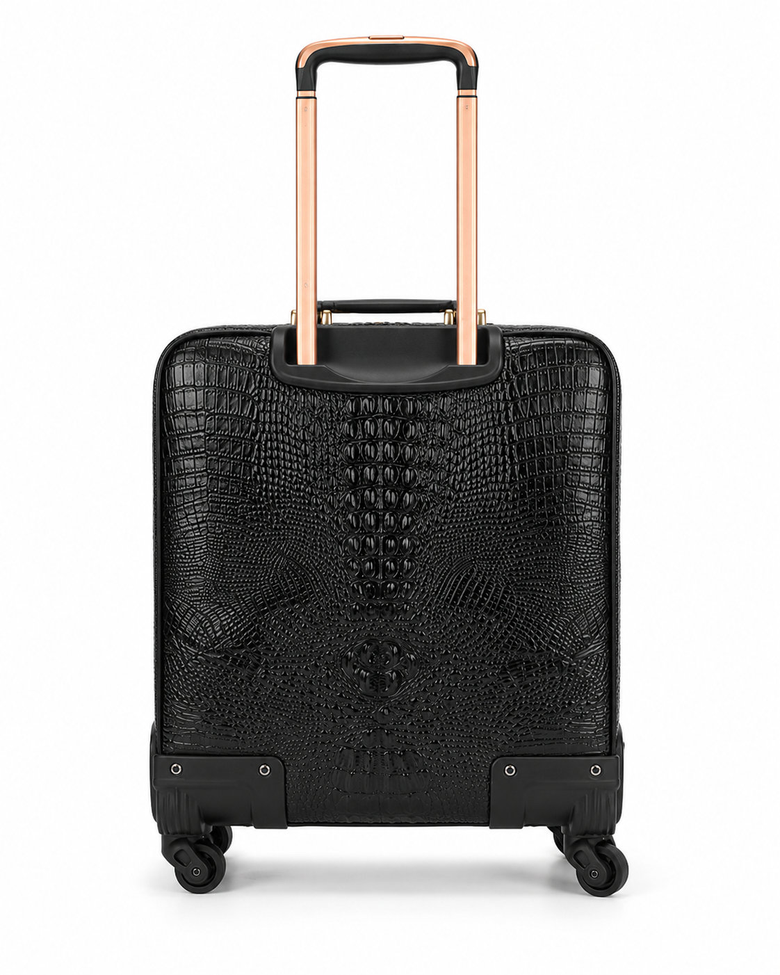 Valise façon cuir grainé
