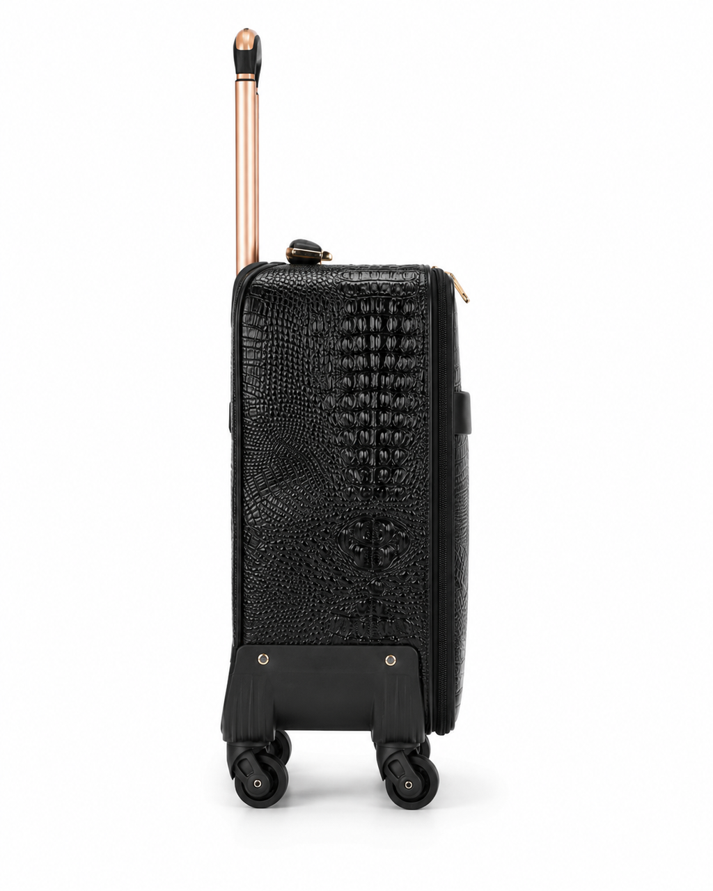 Valise façon cuir grainé