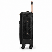 Valise façon cuir grainé
