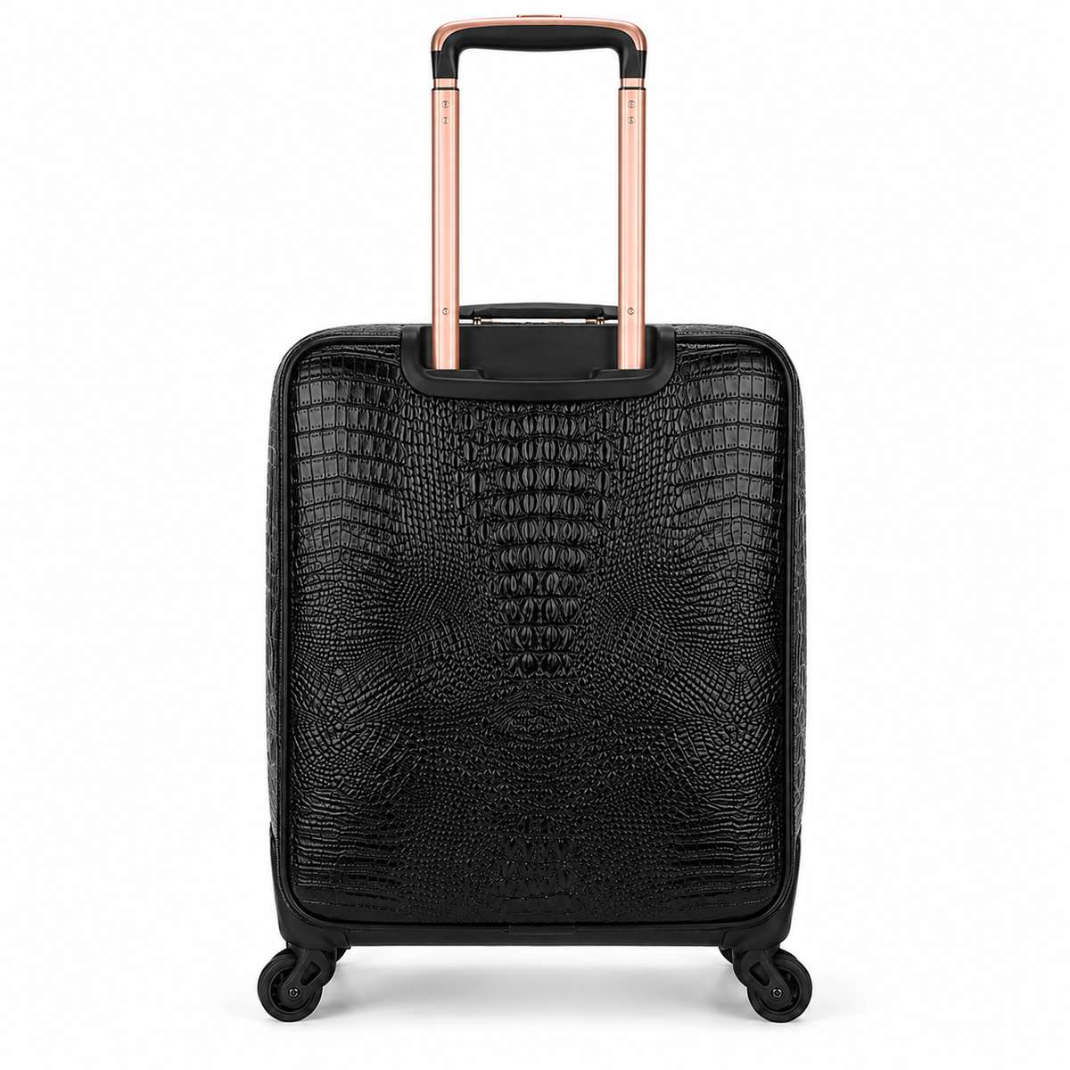Valise façon cuir grainé