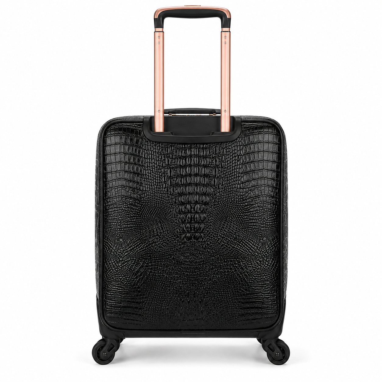 Valise façon cuir grainé