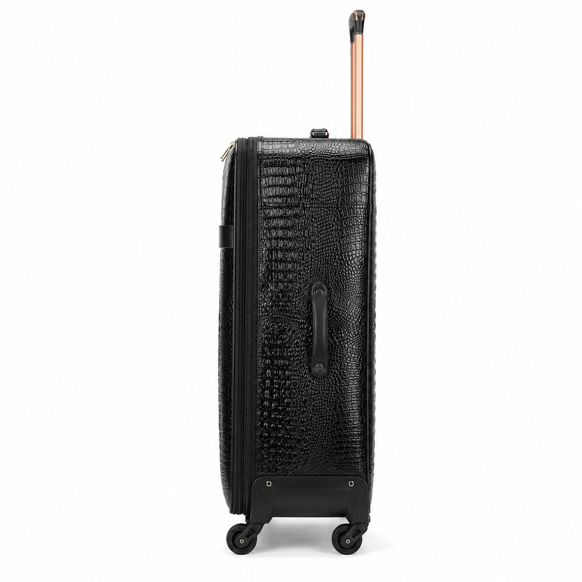 Valise façon cuir grainé