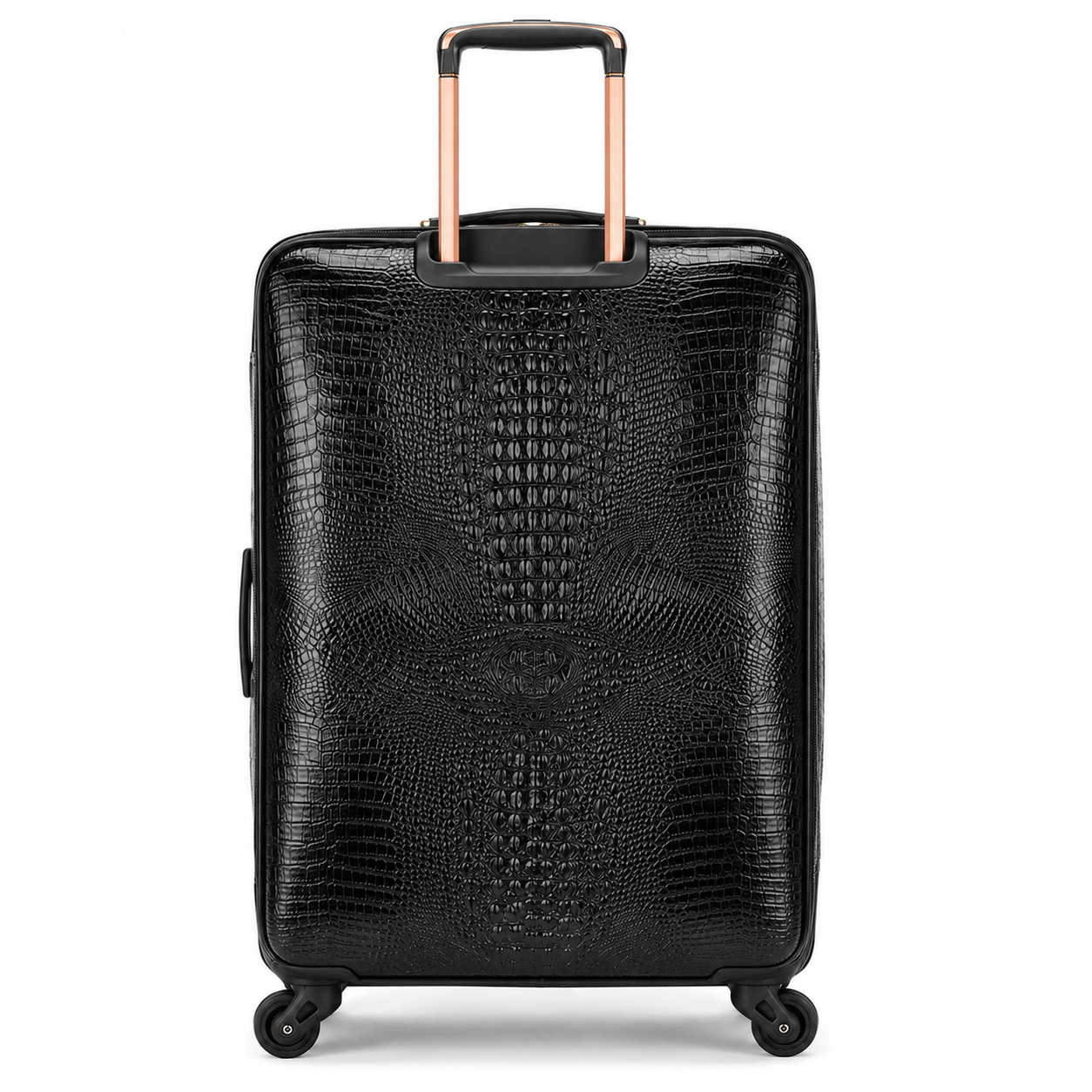 Valise façon cuir grainé