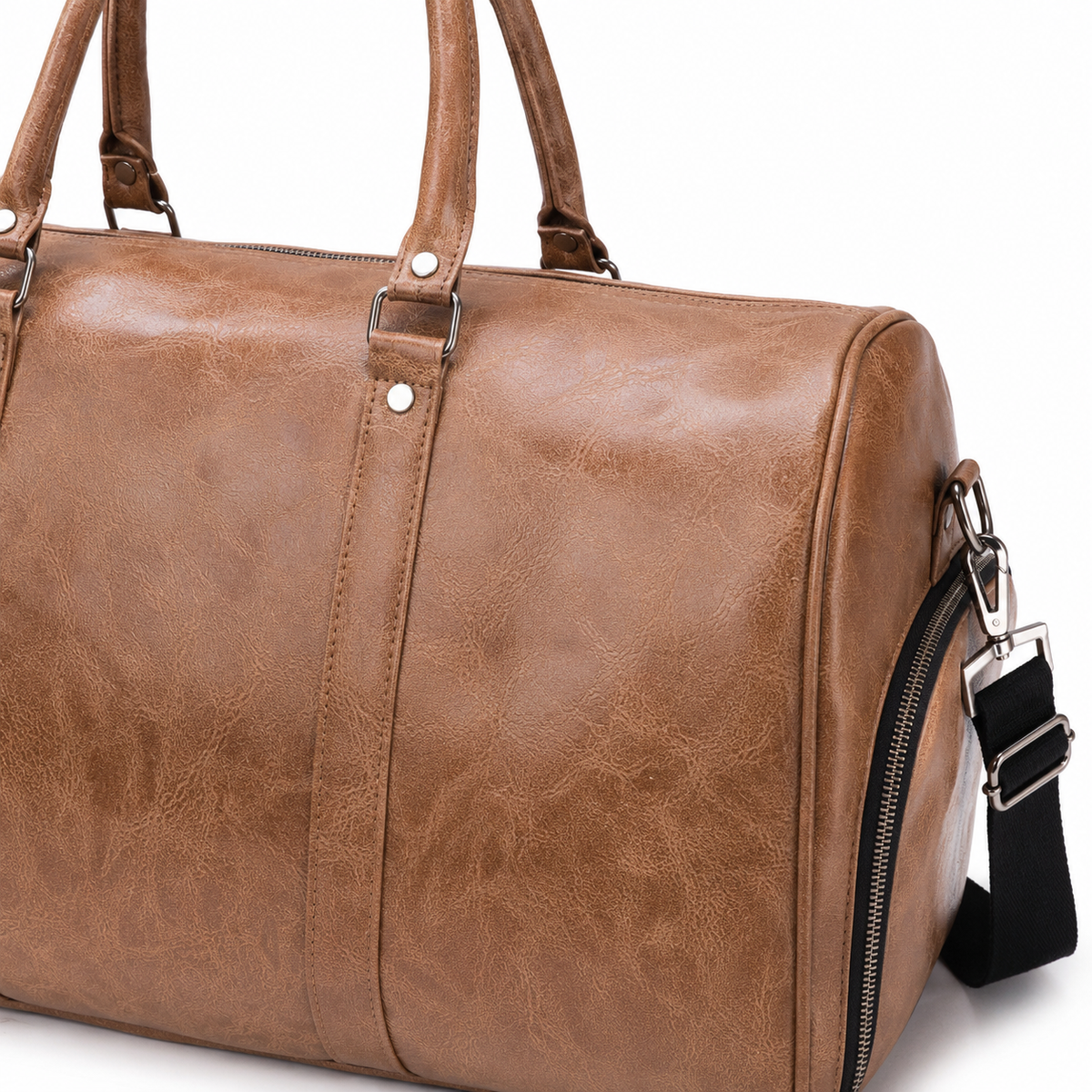 Sac polochon effet cuir
