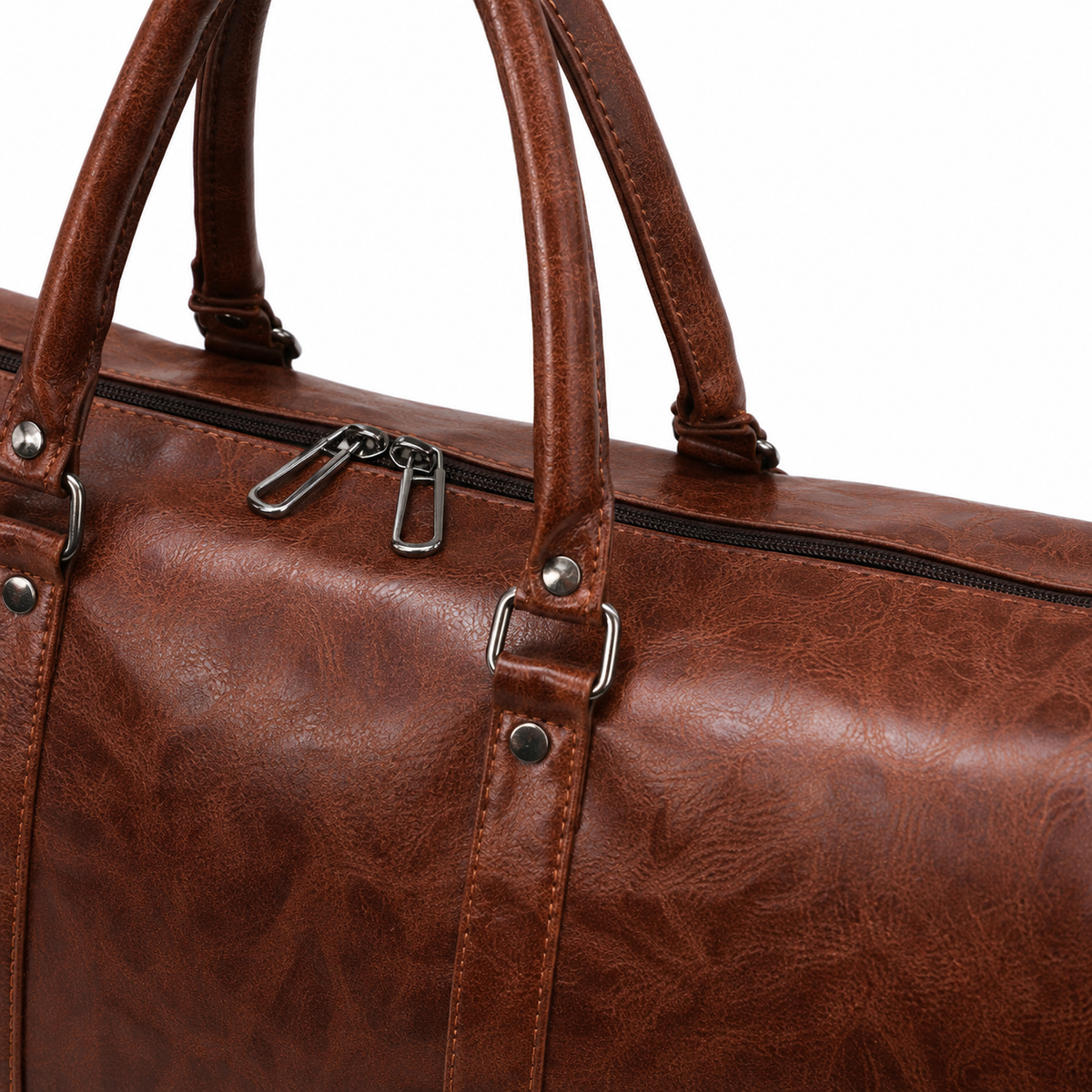 Sac polochon effet cuir