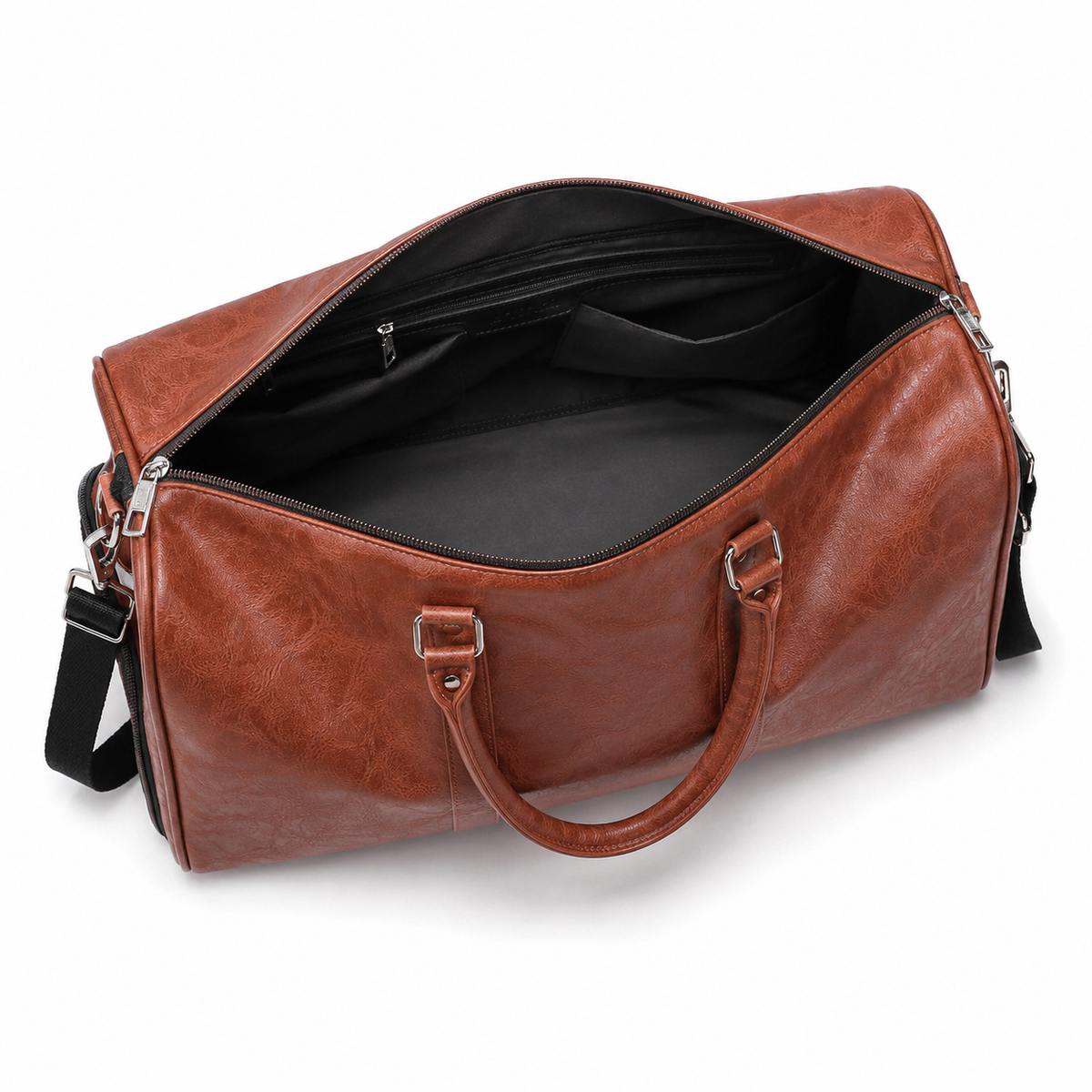Sac polochon effet cuir