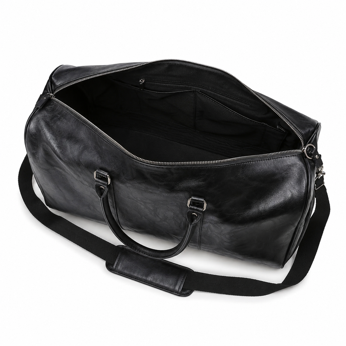 Sac polochon effet cuir
