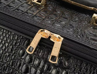Valise façon cuir grainé
